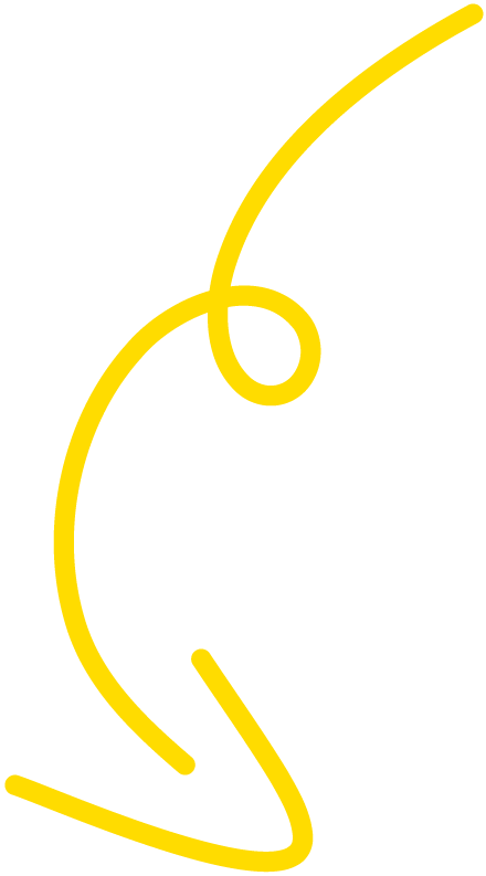 Curly golden arrow