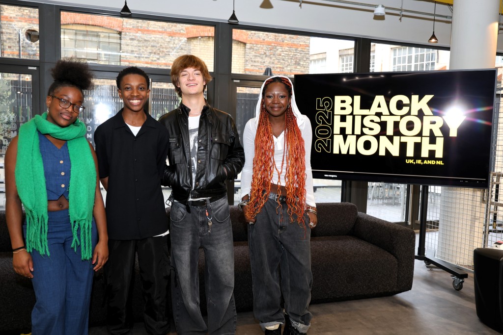 Black History Month Event Web Article Students from The BRIT School at Dr. Martens' Black History Month event
